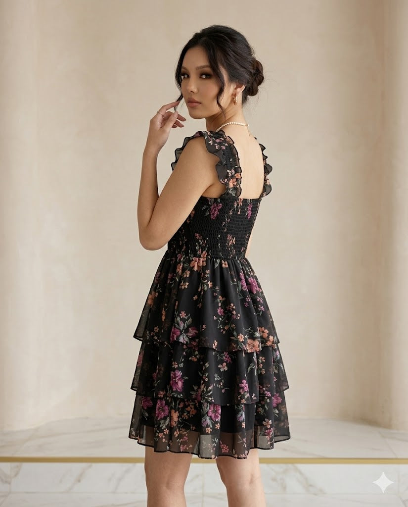 Ruffle Party Dress