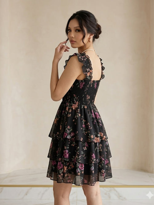 Ruffle Party Dress