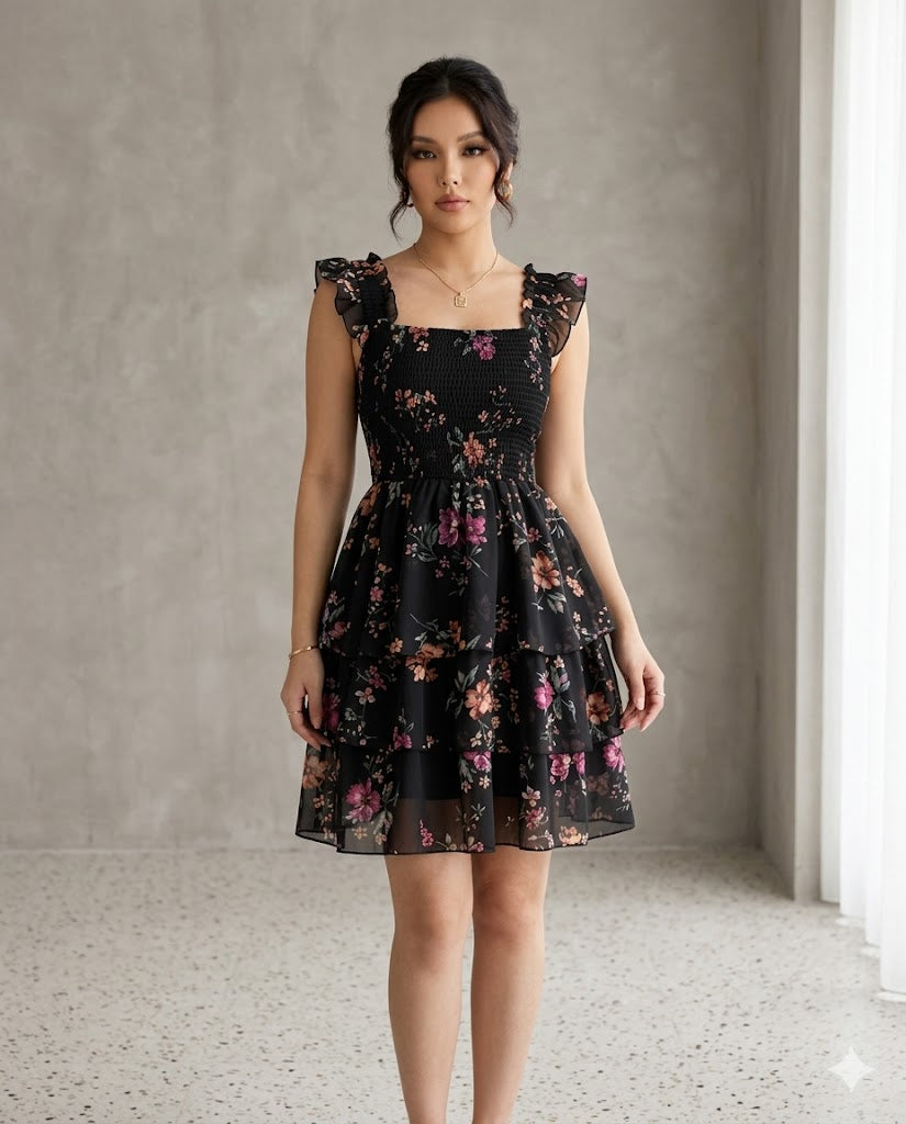Ruffle Party Dress