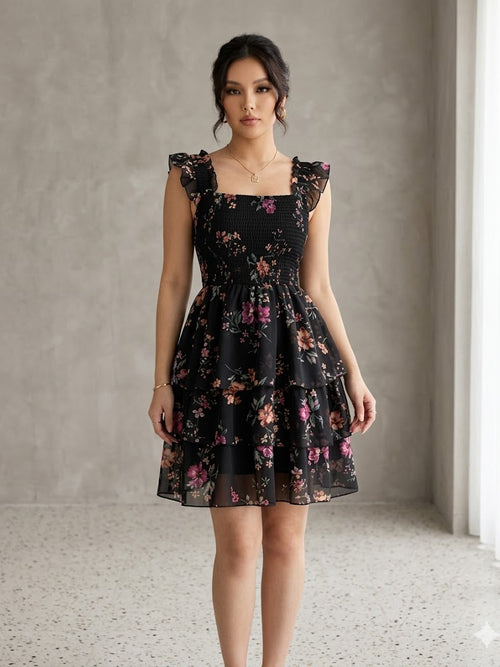 Ruffle Party Dress