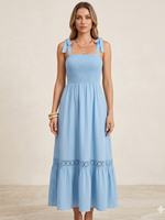 Women Striped Wrap Dress For Women