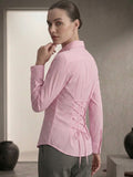 Women Comfort Slim Fit Striped Party Shirt