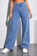 LOOSE FIT LIGHT BLUE JEANS FOR GIRLS AND WOMEN