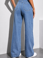 LOOSE FIT LIGHT BLUE JEANS FOR GIRLS AND WOMEN